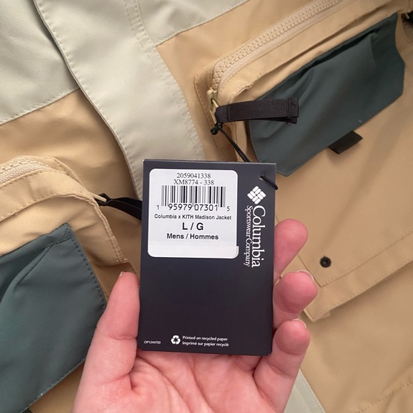 Kith Columbia Madison Jacket size L - Picture 3 of 8